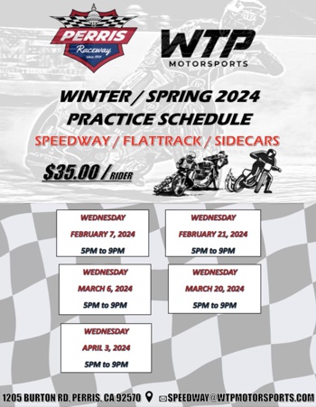 Announcement from Aaron Fox and Perris Raceway Perris Raceway