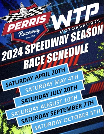Announcement from Aaron Fox and Perris Raceway Perris Raceway